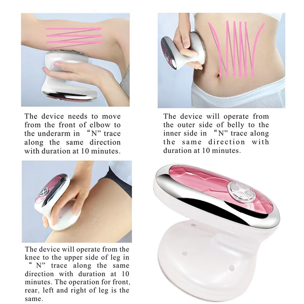 Радиочастотный кавитационный аппарат ультразвуковой массажер для тела и