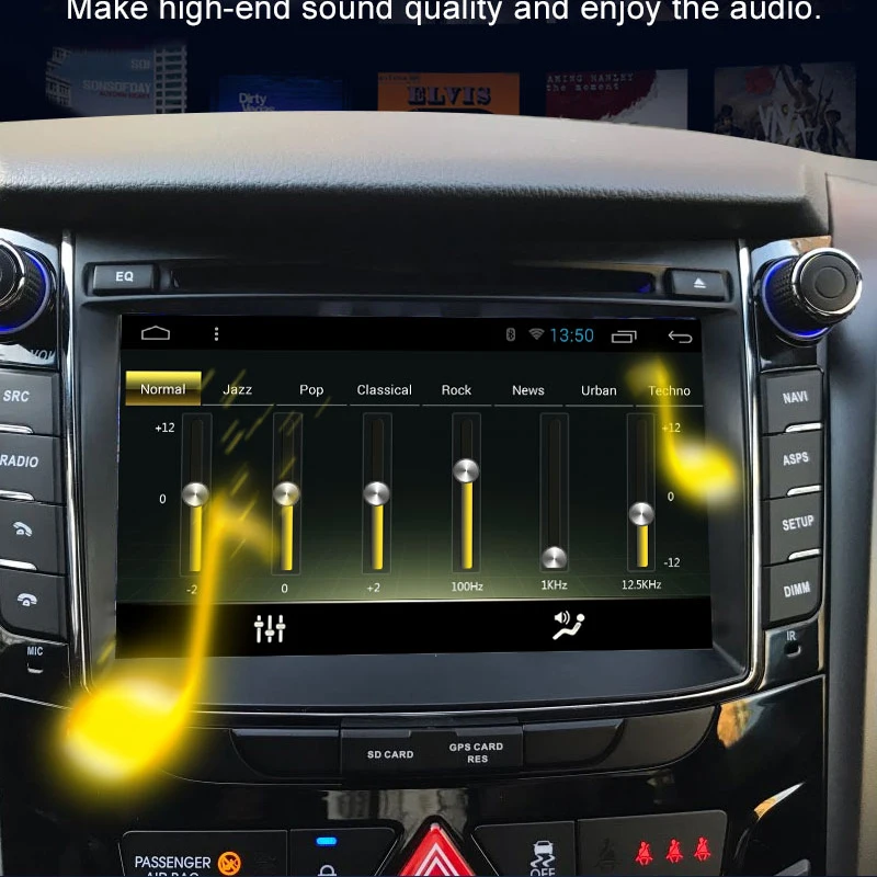 Автомобильный мультимедийный плеер 9 дюймов GPS навигатор авторадио радио