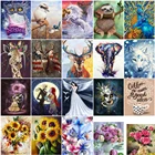 5ddiy алмазная живопись полный круг Алмазная животная вышивка цветок птица и Крест стич подарок украшение для дома