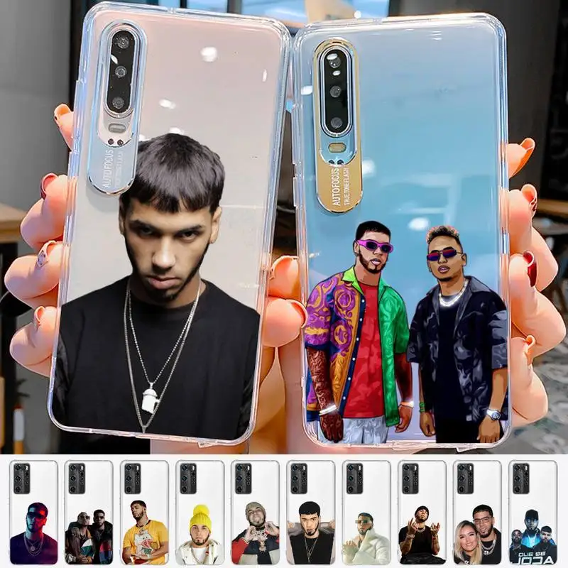 

YNDFCNB Rapper Anuel AA Phone Case For Huawei P 20 30 40 pro lite Psmart2019 Honor 8 10 20 Y5 6 2019 Nova3E