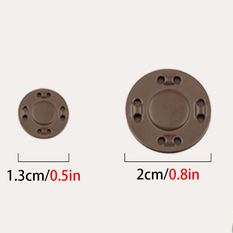 Магнитные пуговицы для шитья 5 пар магнитные невидимые одежды рукоделия