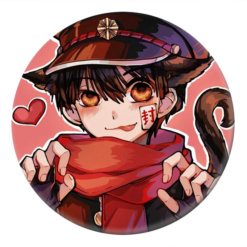 Японское аниме Jibaku Shounen Hanako-kun Nene Yashiro Teru Minamoto Hanako косплей в унитазе Ханако-кун