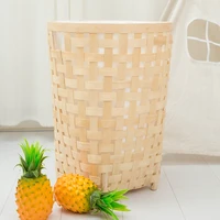 large wicker laundry basket yellow bathroom woven storage laundry baskets room accessories cesta colada home organization eh60lb
