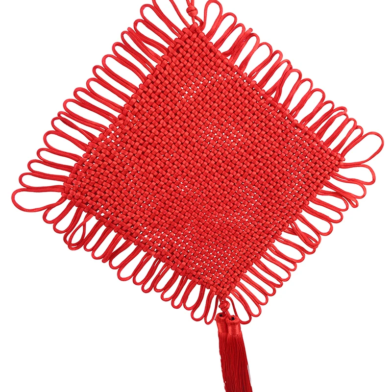 Бахромой челки с цветами и бахромой китайский узел-кисточка для ламп горячая