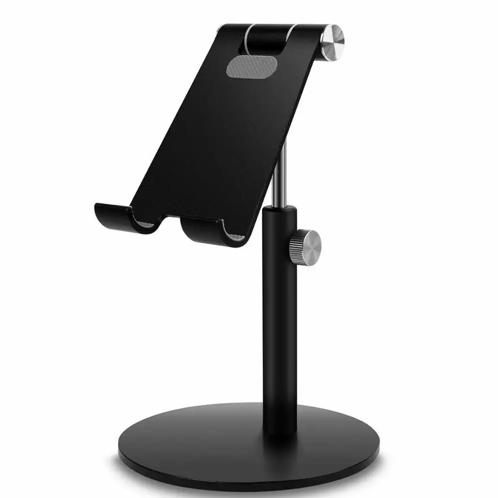

Mobile Phone Holder Stand Aluminium Alloy Metal Cell Stand Universal Desk Holder For iPhone iPad Xiaomi Desktop Phone Holder
