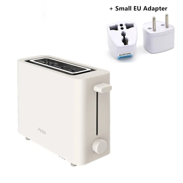 Add Small EU Adapter Xiaomi Pinlo PL-T050W1H тостер 500 Вт Электрический автоматический быстрый нагрев машина для хлеба Мини Многофункциональный тостер для хлеба - Цвет: Add Small EU Adapter