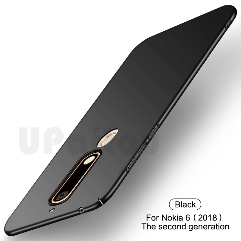 UPaitou Hard Matte Case for Nokia 5.1 6.1 7.1 8.1 X5 X6 X7 7 Plus 8 2018 360 Full Cover PC Back For Series |