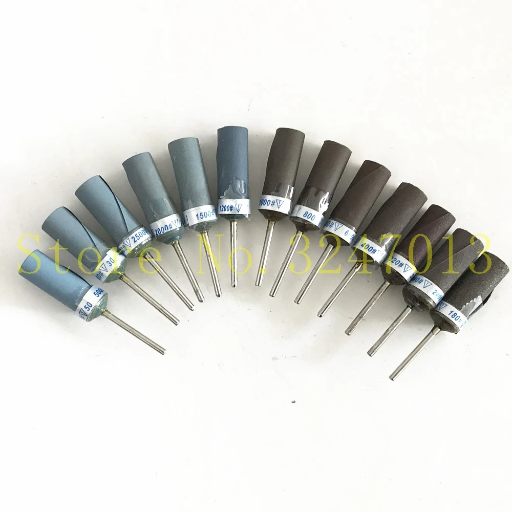 13 шт./компл. полировальный Бур бар ролик для наждачной бумаги полировки металла и