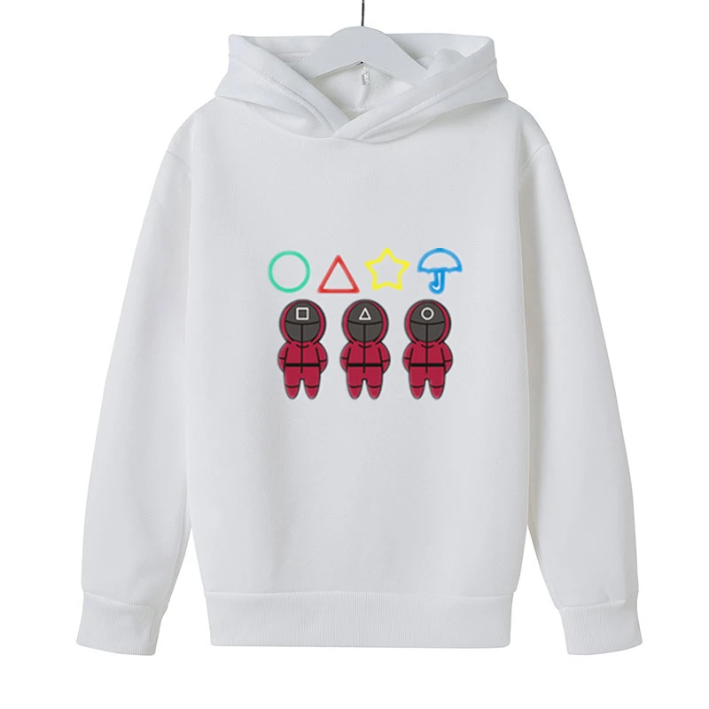 

Squid Game Costume For Kids Sweater Girls Baby Boy Clothes 5t Boys Clothes Sudadera Mujer Sudadera Squid Game Jacket