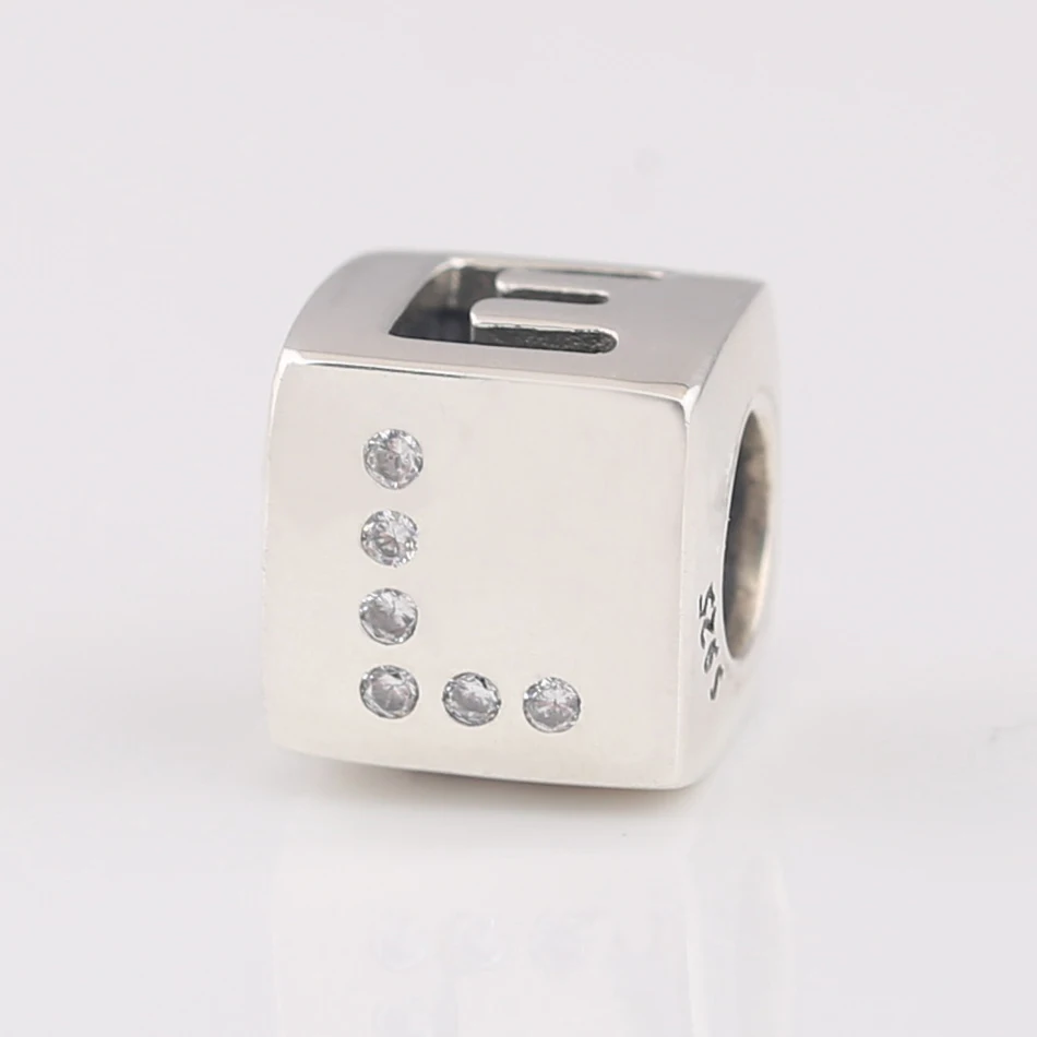 Аутентичные бусины S925 DIY Ювелирные изделия любовные кости подвески подходят для