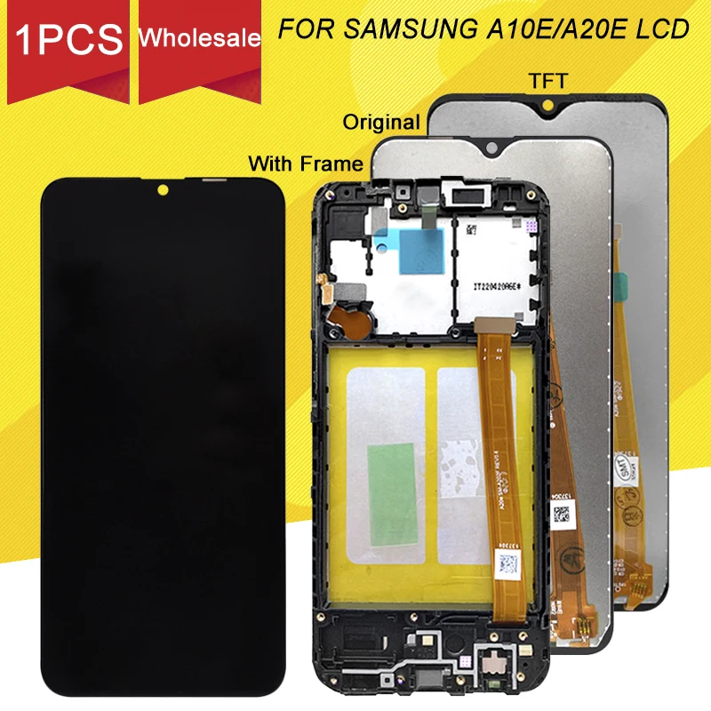 Dinamico продвижение A202 LCD для Samsung Galaxy A20E дисплей сенсорный экран дигитайзер сборка