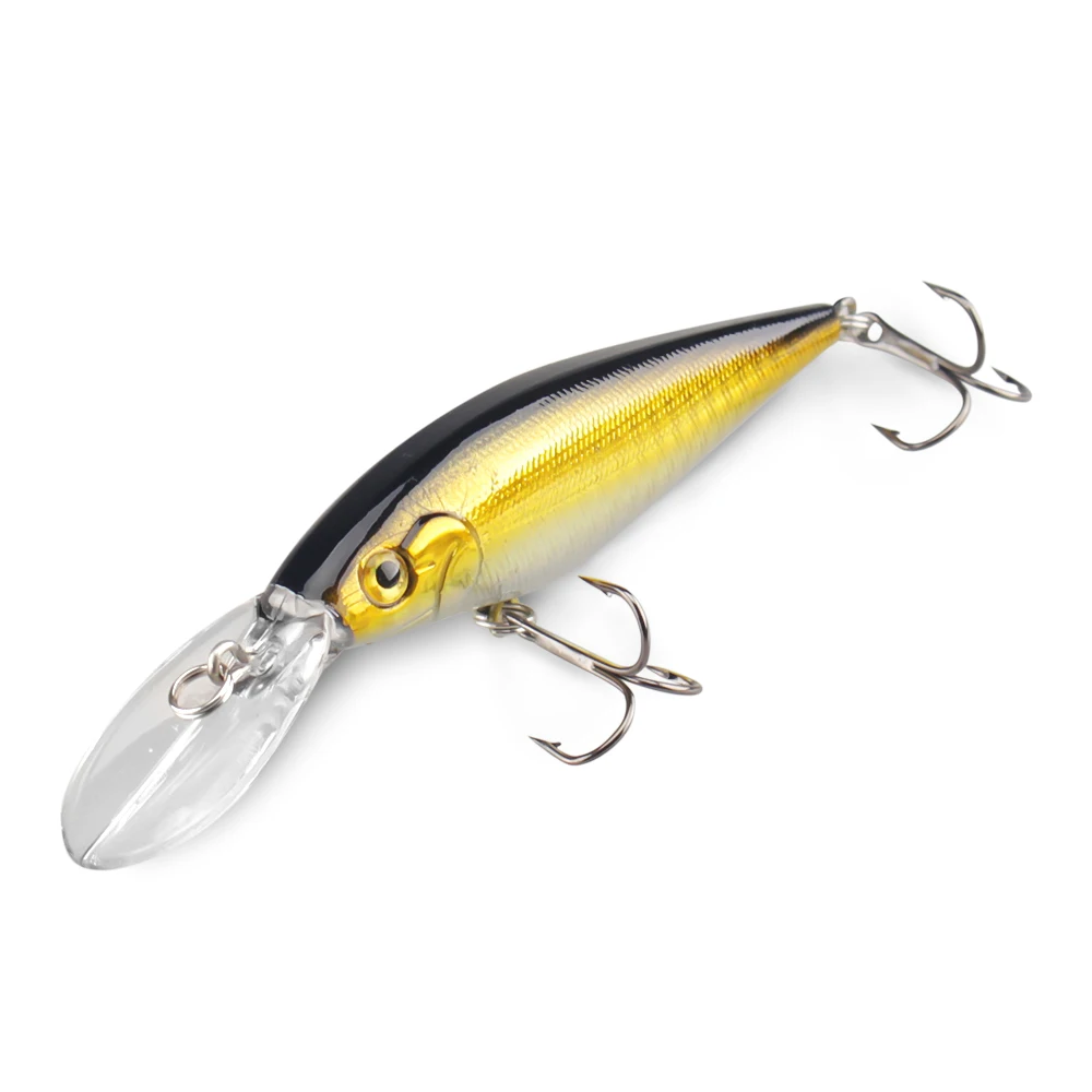 

10Pcs 11cm 10.5g Minnow Fishing Lures High Quality Hooks Wobble Hard Bait Swimbait Fishing Tackle 10 Colors Available
