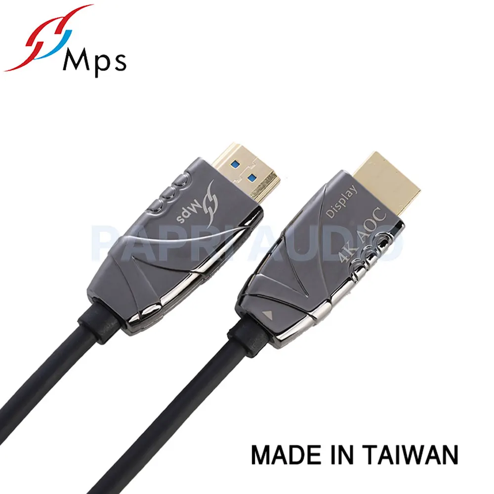 PAPRI MPS HD-290 HDMI кабель аудиопровод позолоченный HiFi оптоволоконный 3D 24AWG HD 4K * 2K Return