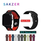 Ремешок для часов для samsung Galaxy Watch 42 мм активный двухцветный 20 мм для Huami Amazfit метр Молодежная версия Bip браслет Suunto
