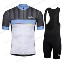cycling jersey mens team mountain bicycle clothing 2022 short sleeve suit training breathable race uniform bike bib shorts set