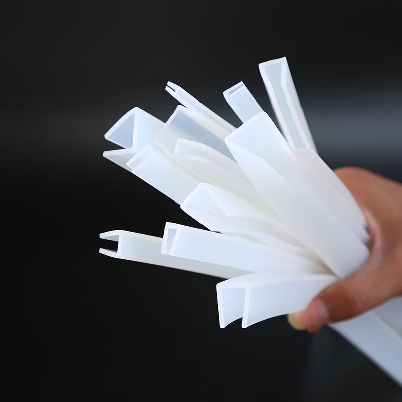 Силиконовая резина u-образная лента защитная кромка стекло металлическая