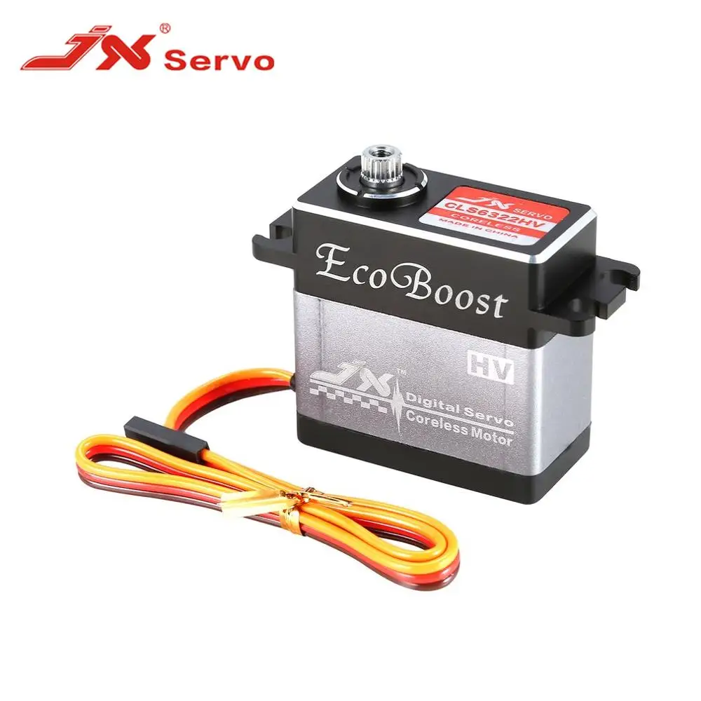 JX CLS6322HV 6.0-7.4V 21KG Metal Gear 0.09 Sec Large Torque Digital Servo For RC Car Robot Airplane Aircraft Accessories - купить по