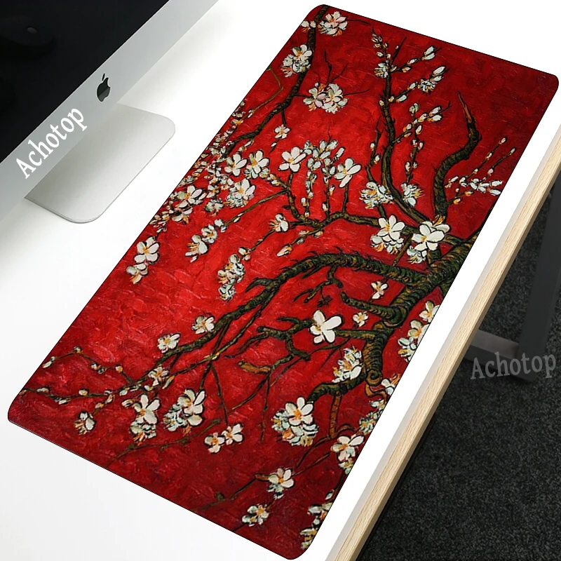 

Vincent Van Gogh Computer Mouse Pad Gaming MousePad Large Mouse pad Gamer XXL XL 800x300mm Mause Carpet PC Desk Mat keyboard pad