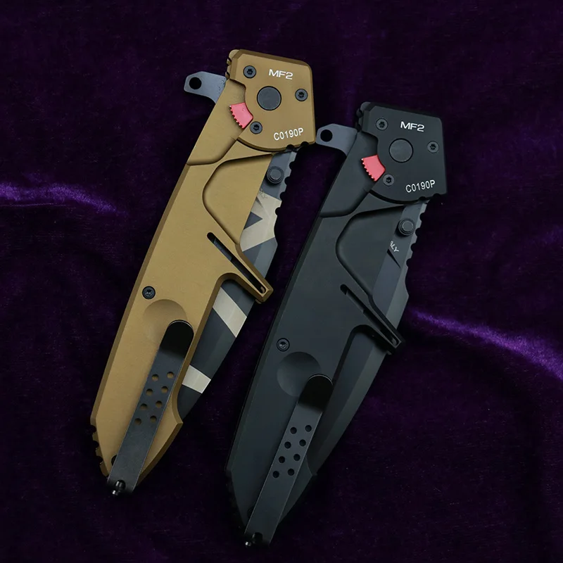

NEW EXTREMERAIO MF2 folding knife N690 blade Aluminum outdoor gear tactical camping hunting kitchen knife EDC tool