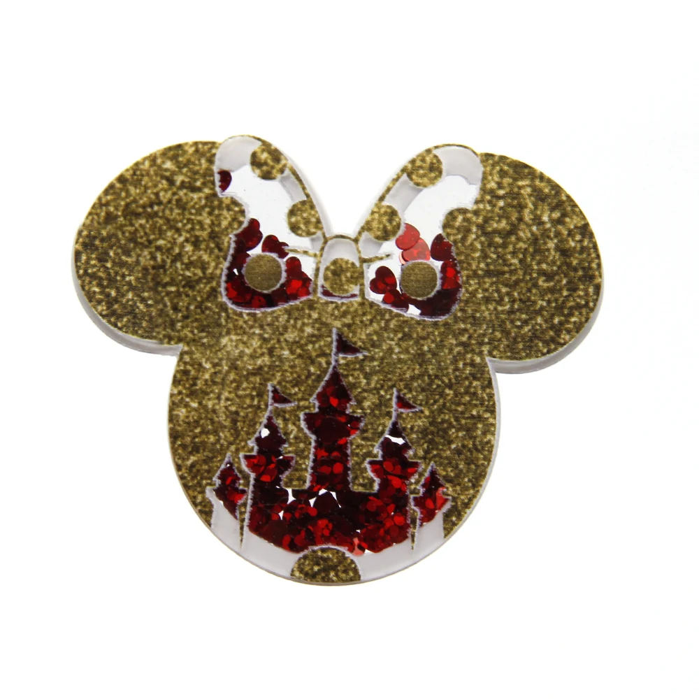 

Cartoon Quicksand Acrylic Planar Resins Cabochons Flatback 1pcs,DIY Craft Supplies Jewelry Accessories Material,Yc15975