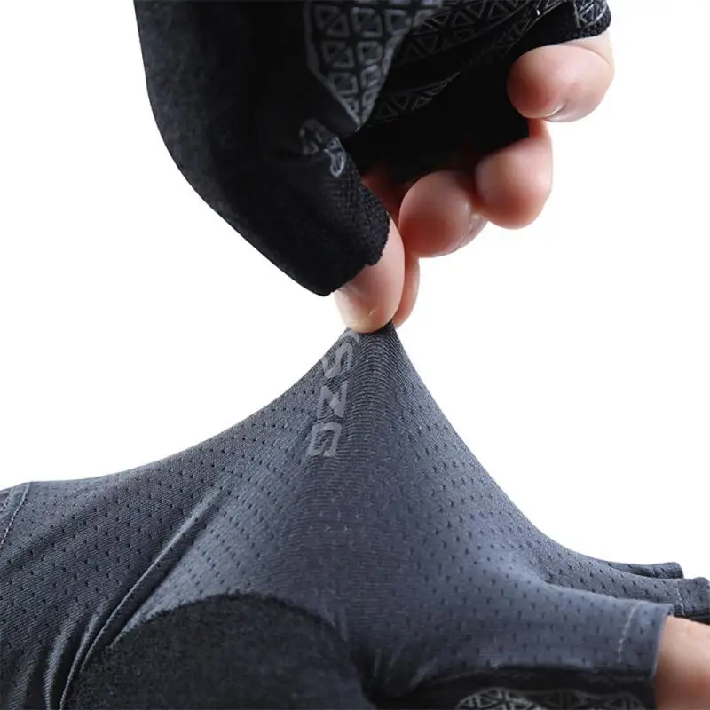 

Cycling Anti-slip Anti-sweat Men Women Half Finger Gloves Breathable Anti-shock Sports Gloves Shockproof Bike Bicycle Glove