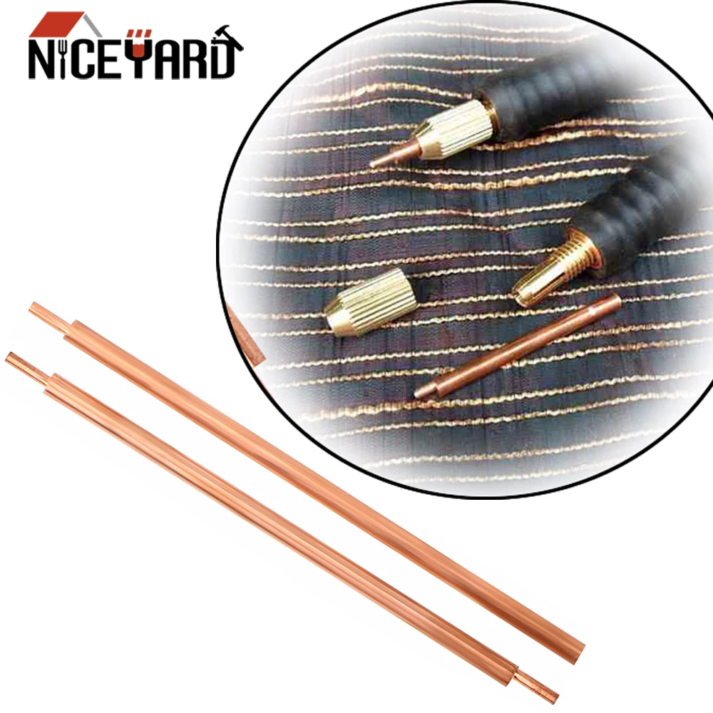NICEYARD 3x80 мм Сварочные ножки игла из алюминия и меди точечный сварочный штифт