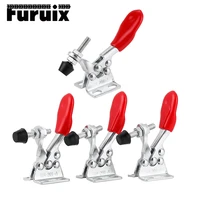 24pcs hand tool toggle clamp antislip red horizontal clamp gh 201 a quick release tool for carpentry hand tools