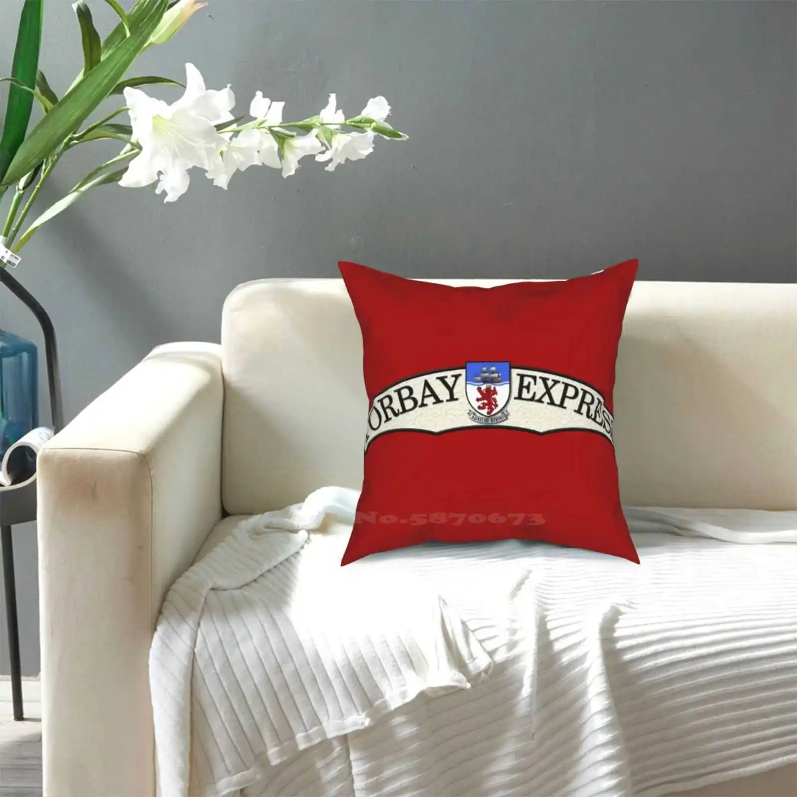 Торбэй Экспресс-чехол с изголовьем кровати подушки для спальни украшение