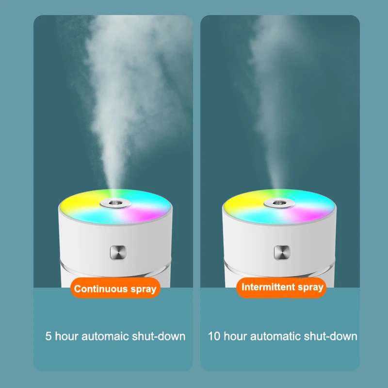 

Portable Car Humidifier Ultrasonic USB Rechargeable Fragrance Essential Oil Diffuser Mini Cool Mist Sprayer for Bedroom