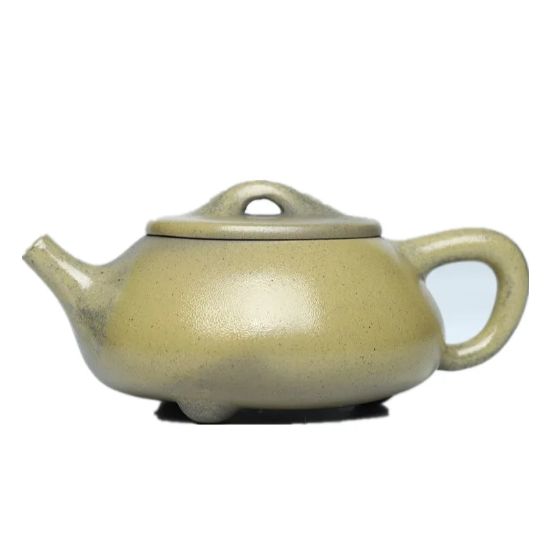 

Yixing Zisha teapot section clay wood stone ladle teapot