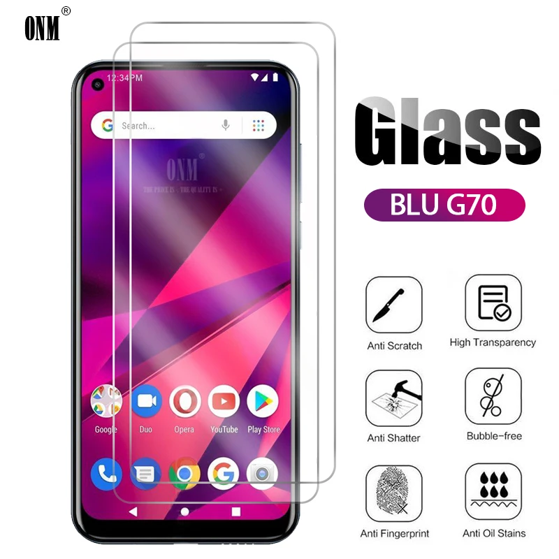10 шт закаленное стекло для BLU G60 Защита экрана G70 Защитная стеклянная пленка |