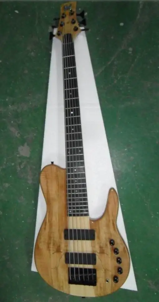 Новое поступление 6 бас для электрической гитары Одна деталь через шею в