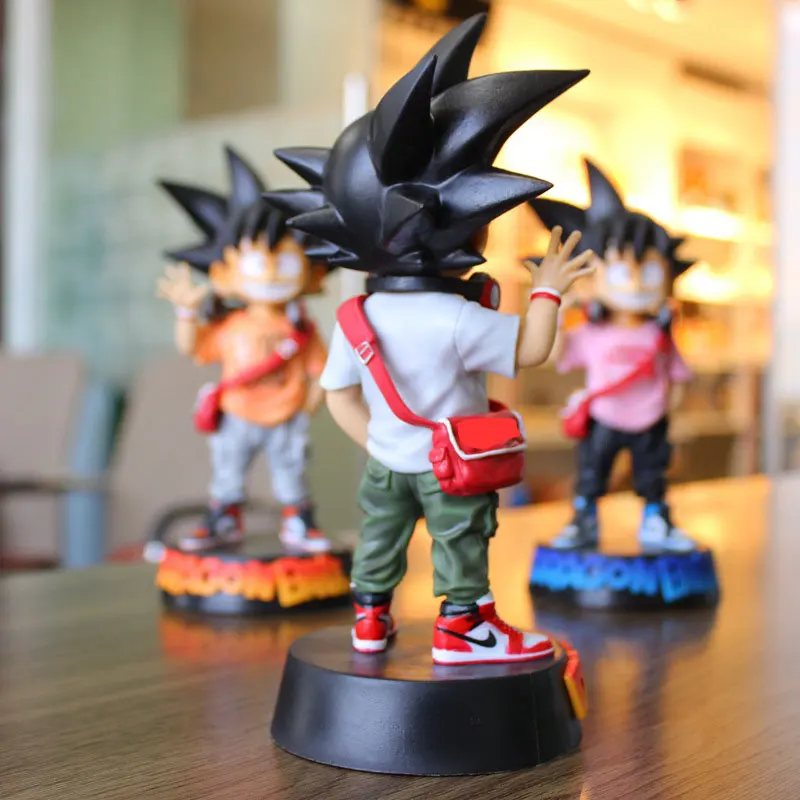 

Dragon Ball Goku Kakarotto Figurine DBZ Goku PVC Action Figures Toys Cos Youth Goku Anime Figurine Model Brinquedos Kids Gifts