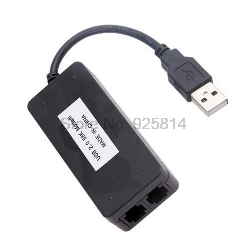 Dhl или fedex 20 шт. внешний 3 в 1 USB полнодуплексный 56K V.92 V.90 порты набора Dual Voice модем для