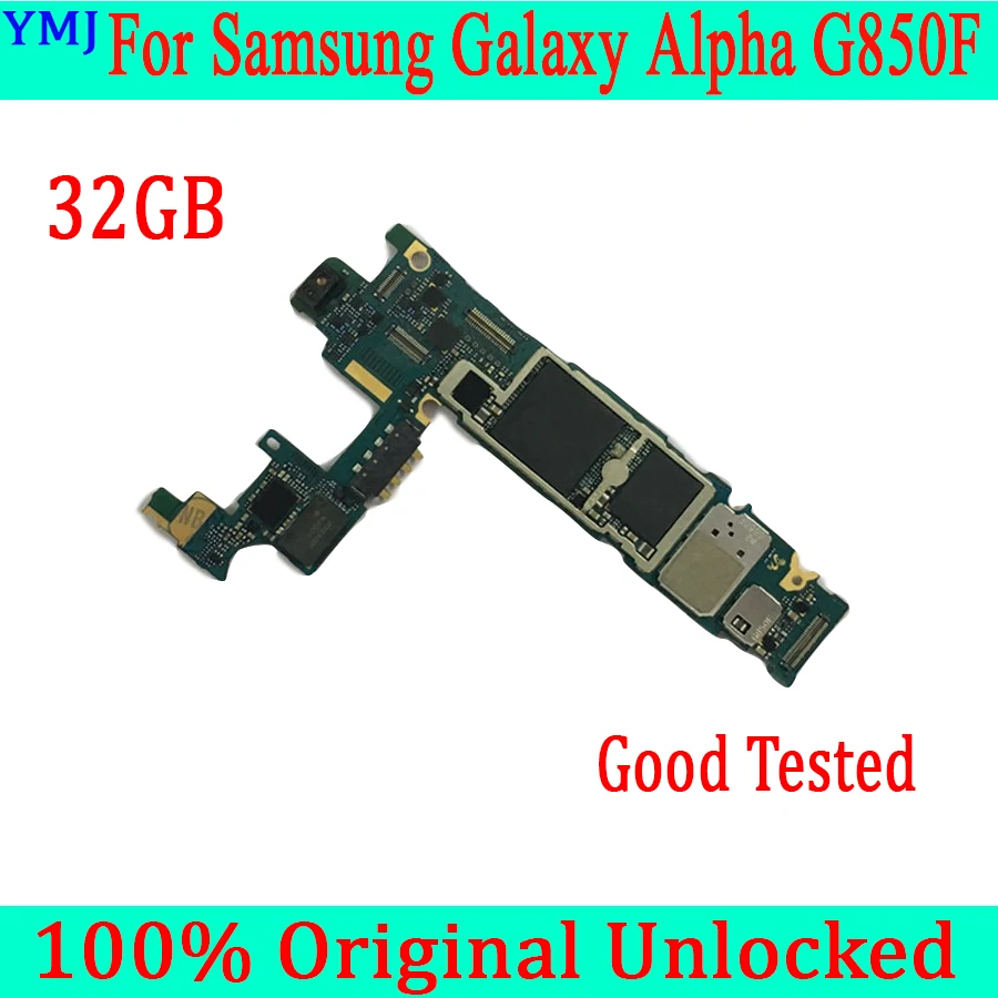 Материнская плата для Samsung Galaxy Alpha G850F 32 ГБ с ОС 100% оригинал разблокированная
