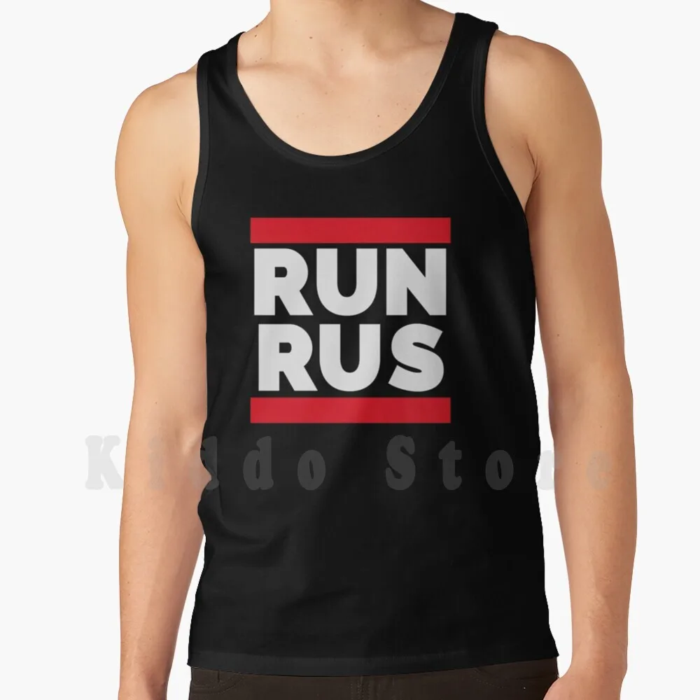 

Run Rus As Run Russia Tank Tops Vest 100% Cotton Run Rus As Run Russia Rus Run Rus Russia Run Moscow Run Saint