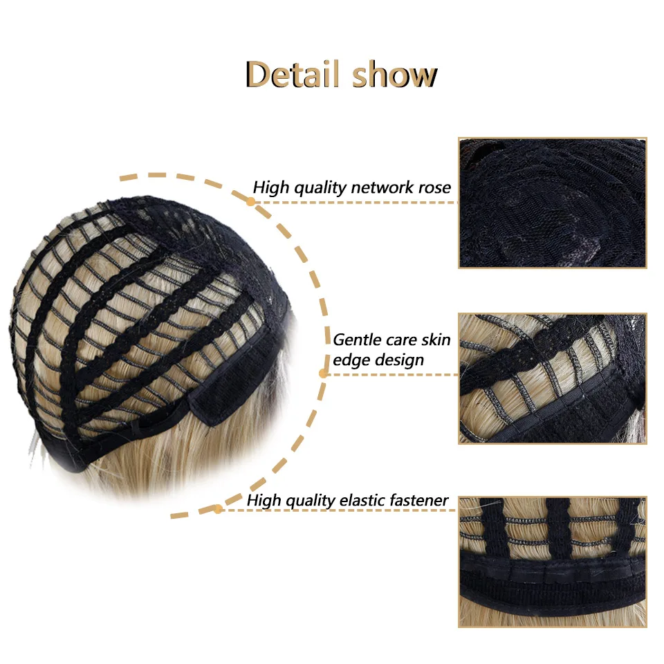 Длинные волнистые волосы SHANGKE 24 дюйма термостойкие синтетические парики для