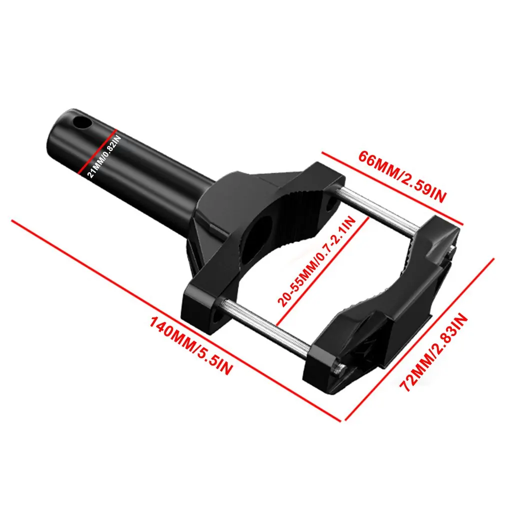 

Motorcycle Spotlight Shock Absorption Extension Bracket Modification Headlight Stand Spotlight Extension Pole Bracket
