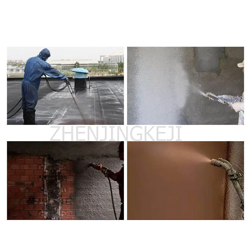 

Cement Mortar Spraying Machine Architecture Grouting Stir Apply Paint Integrated Machine High Pressure Wipe The Wall Equipment