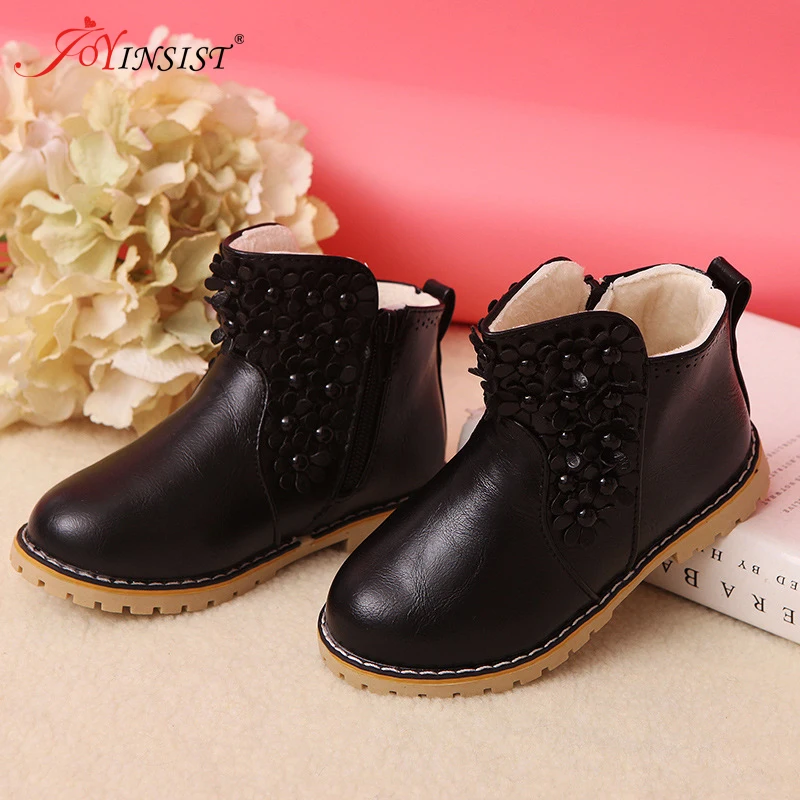 Ботинки для девочек Новинка 2020 года Корейская версия обуви детская теплая обувь