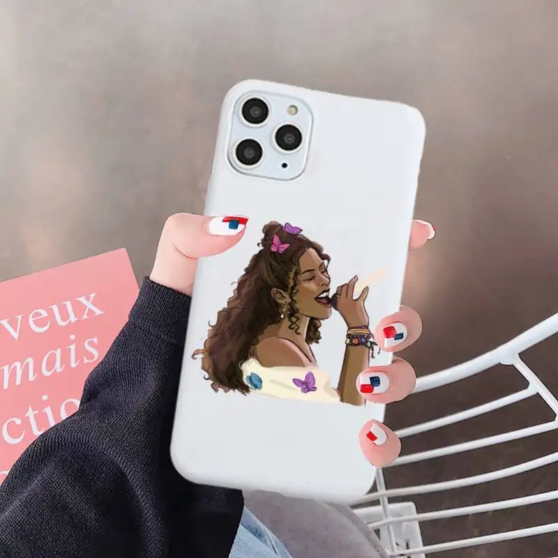 

Julie and The Phantoms Phone Case White Candy Color for iPhone 6 7 8 11 12 s mini pro X XS XR MAX Plus