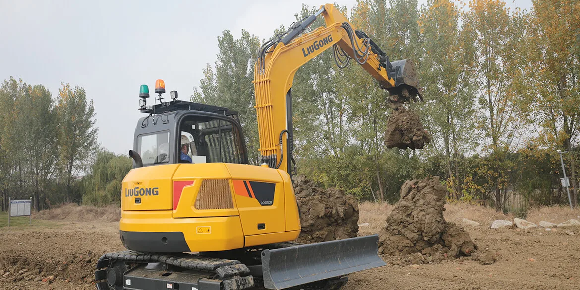 

Best LIUGONG 909ECR 9 ton mini agricultural Crawler Excavator price for sale