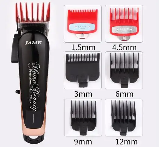 Профессиональный беспроводной триммер для волос резак из нержавеющей стали