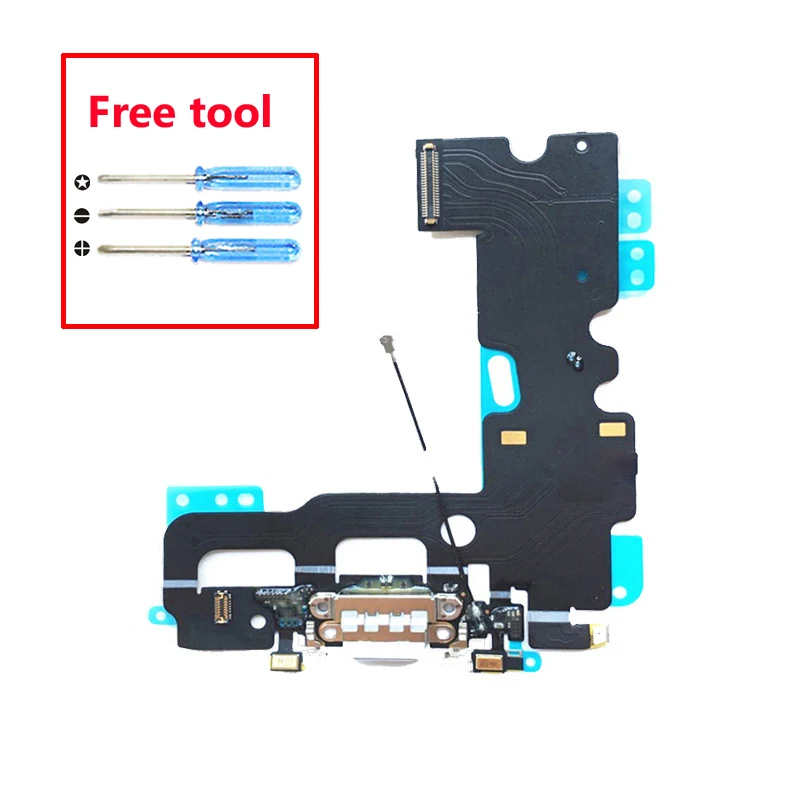 Usb разъем для зарядки док станции с гибким кабелем iPhone 5 5S 5C SE 6 usb порт зарядного