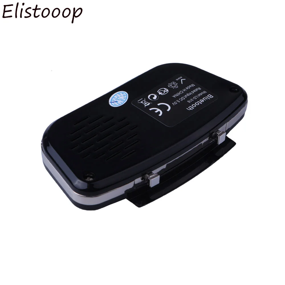 Elistoooop, Bluetooth, автомобильный комплект, громкая связь, Автомобильный руль, беспроводной, Bluetooth, громкая связь, автомобильное зарядное устройство для iPhone, xiaomi, Новинка