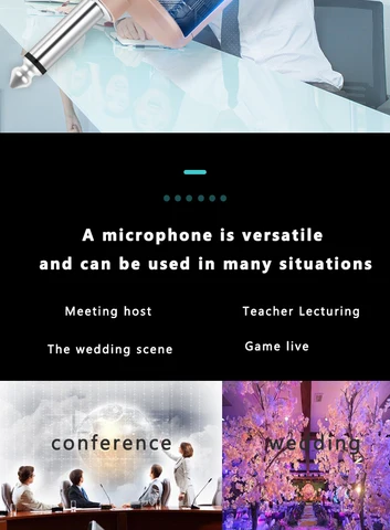 Беспроводная аудиосистема для конференций, настольный Регулируемый специальный микрофон с гусиной шеей