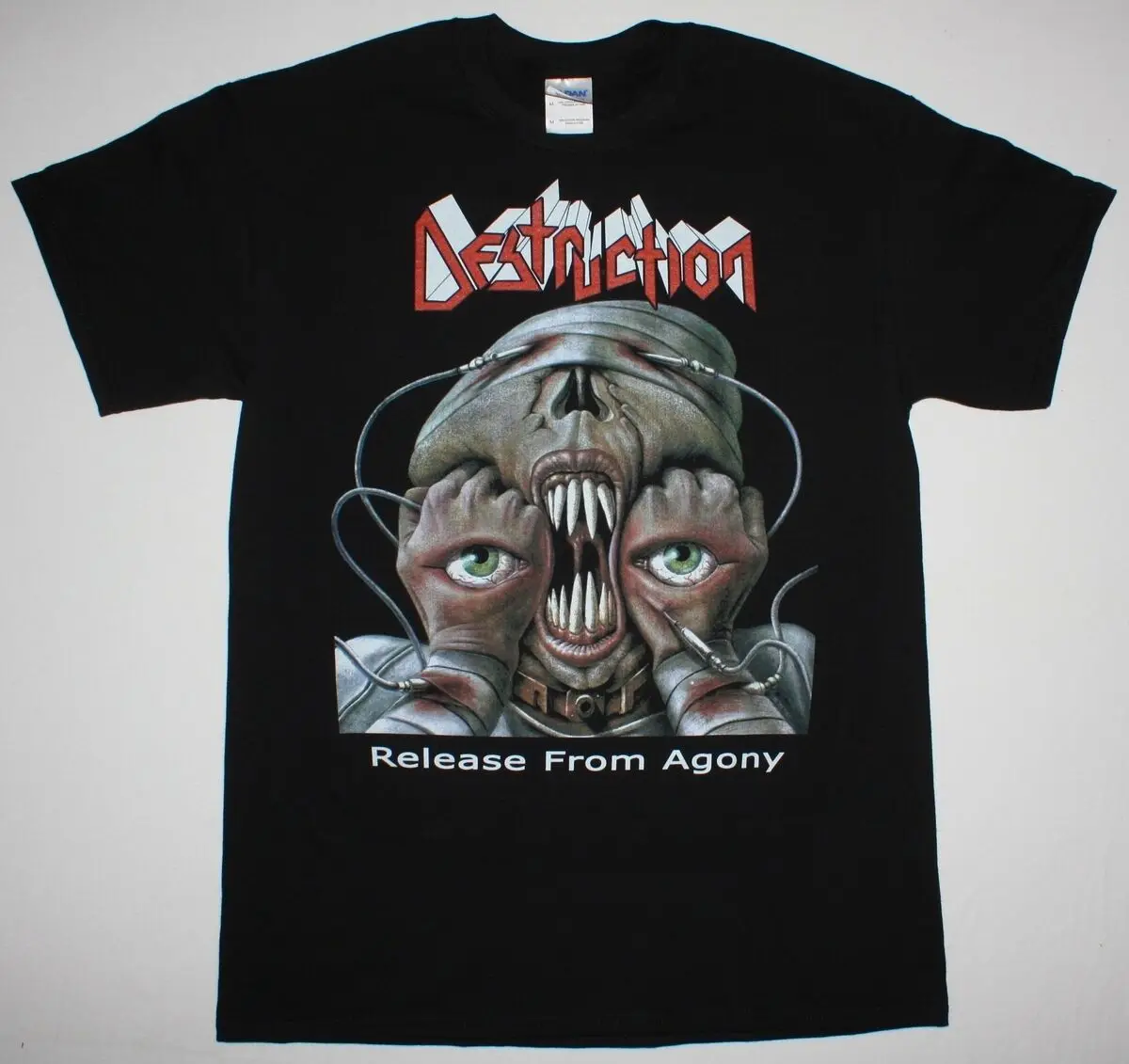 Decraction RELEASE от AGONY SODOM KREATOR THRASH METAL Новая Черная футболка|Мужские футболки| |