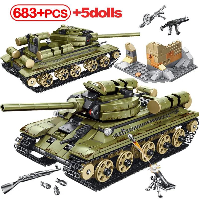 SEMBO City Series WW2 Empires of Steel Technic армейские строительные блоки для грузовиков Немецкий