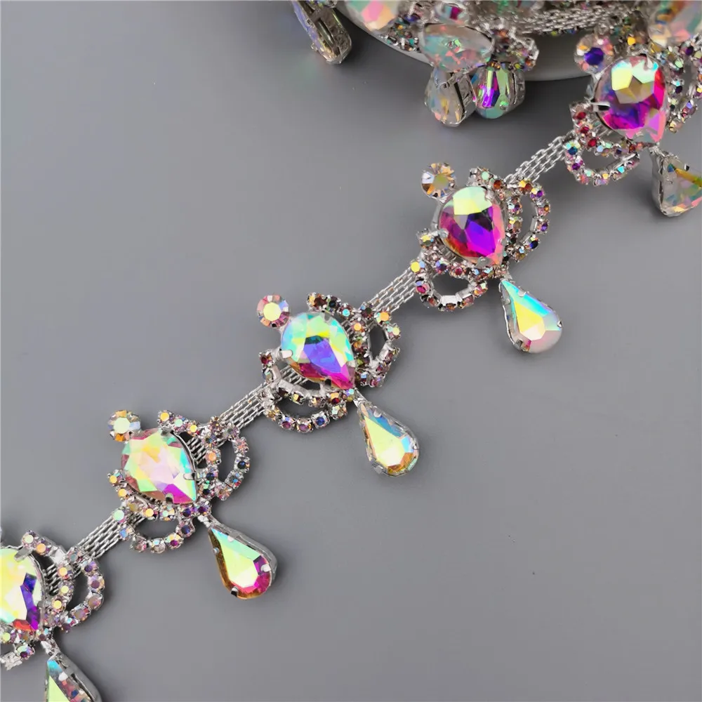 Цепь со стразами Bling идеально сочетаются с кружевным поясом отделка Ленточные