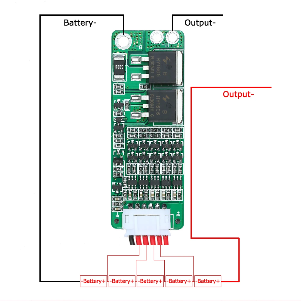 5S 15A литий-ионный Аккумулятор литиевый аккумулятор BMS 18650 Зарядное Устройство